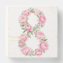 Ilustración de Flor de Peonía Elegante para el 8 d