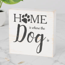 La casa es donde está el perro