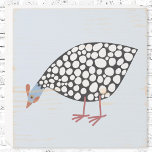Señal Decorativa De Madera Pájaro de la granja de aves de Guinea<br><div class="desc">¡Una gallina guineana divertida y peculiar para los criadores de aves,  los amantes de las aves y cualquier otro!</div>