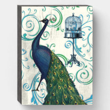Pavo real vintage