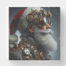 Santa de Steampunk realista: Elegancia industrial