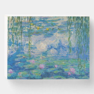 Señal Decorativa De Madera Waterlilies, 1916-1919, por Claude Monet