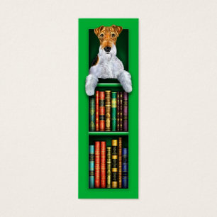 Señal del verde del fox terrier del alambre