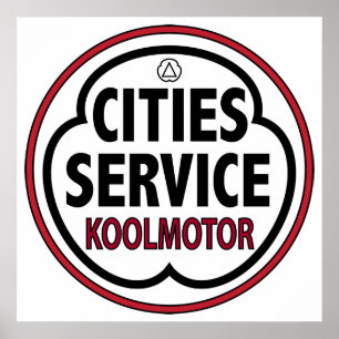 Señal koolmotora del servicio de ciudades antiguas