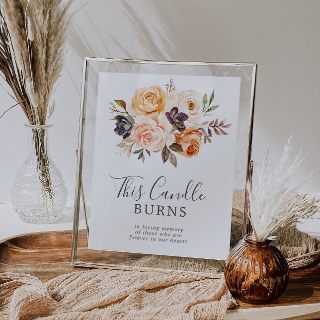 Señal Memorial de Esta Vela Arde en Tierra Rústica (Subido por el creador)