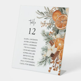 Señal superior de la tabla de la tabla de asientos