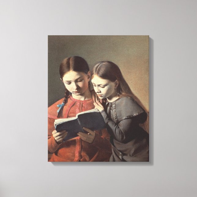 Señal y Henriette de las hermanas del artista (Anverso)