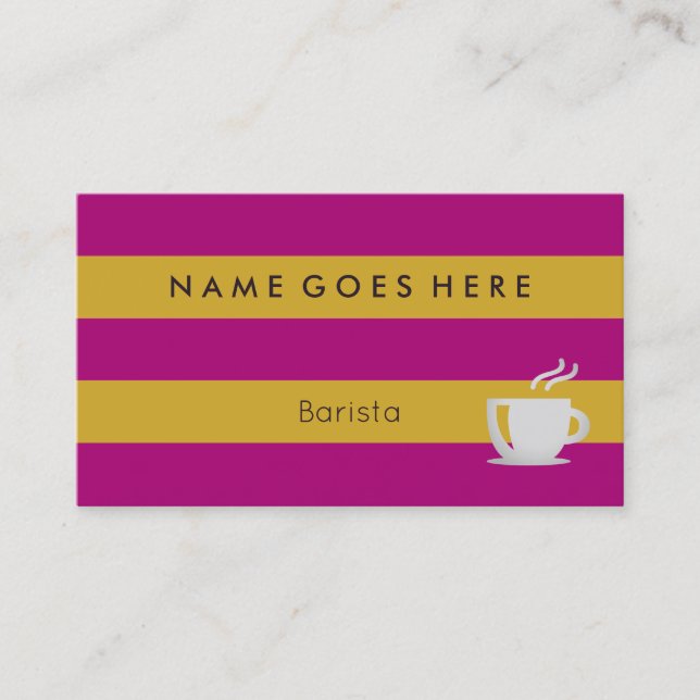 "Señala" tarjetas de visita por medio de una (Anverso)