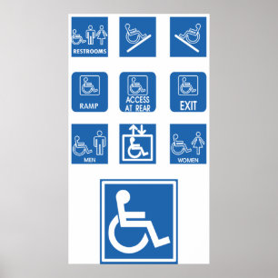 Señales de Accesibilidad para Sillas de Ruedas