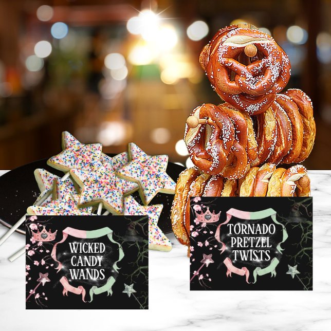 Señales de comida con tema de Wicked 2 (Subido por el creador)