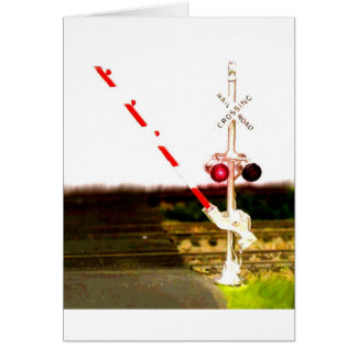 Señales De Cruce Ferroviario Y Pistas Ferroviarias