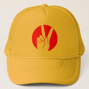 Señales de paz, sombrero camionero