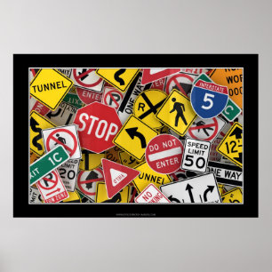 Señales de tráfico americanas