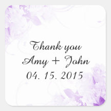 Sencilla elegancia rosa etiquetas pegatina boda vr