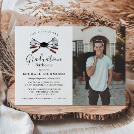 Sencilla Invitación Fotográfica para Fiesta de Gra