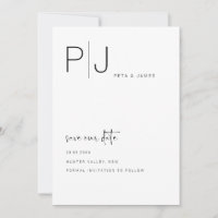 Sencilla invitación minimalista para guardar la fe