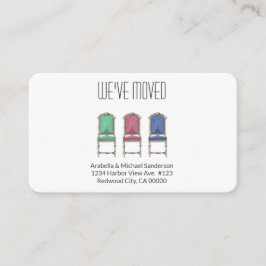 Sencilla Invitación móvil colorida Minimalista