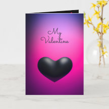 Sencilla tarjeta de San Valentín de foto elegante 