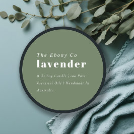 Sencilla y elegante etiqueta rústica rústica de la