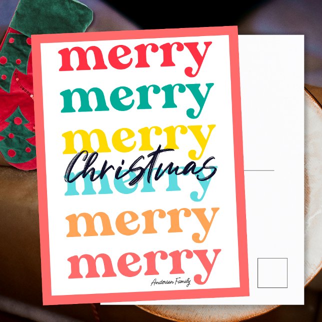 Sencilla y elegante navidad de la mora blanca roja (Front and Back)