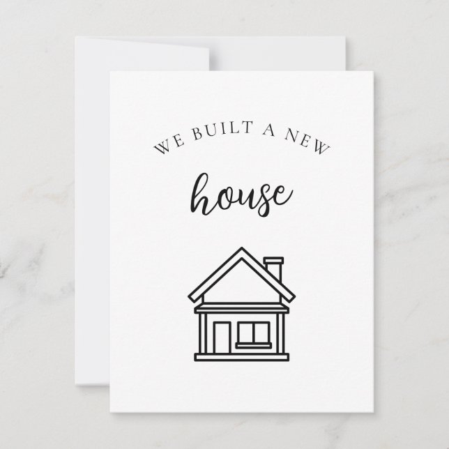 Sencillamente Construimos Una Nueva Casa Que Movim (Anverso)