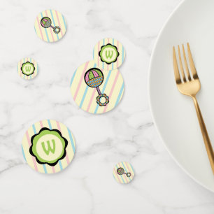 Sencillamente Sweet Rattle Table Confetti