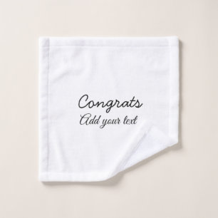 Sencillas felicitaciones mínimas graduación aña