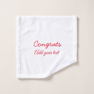 Sencillas felicitaciones mínimas graduación añadir