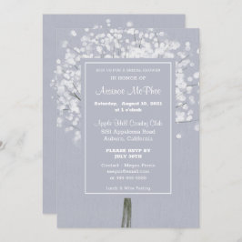 Sencillo Bouquet Floral Bridal Shower Invitación