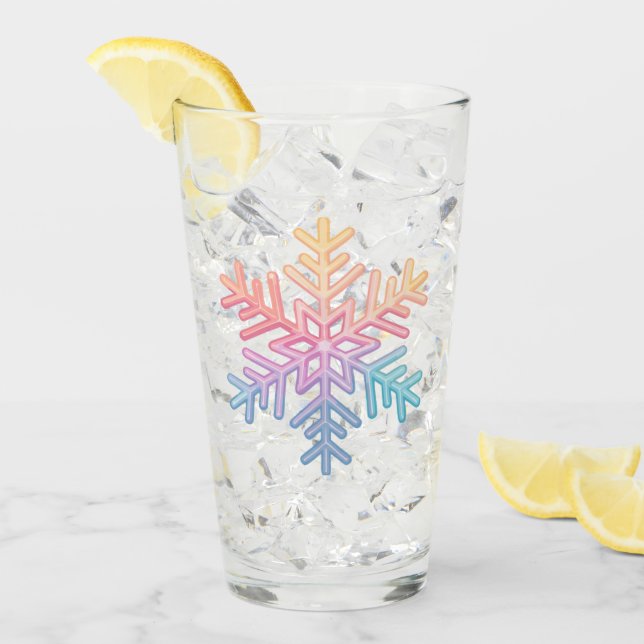 Sencillo copo de nieve (Anverso (hielo))