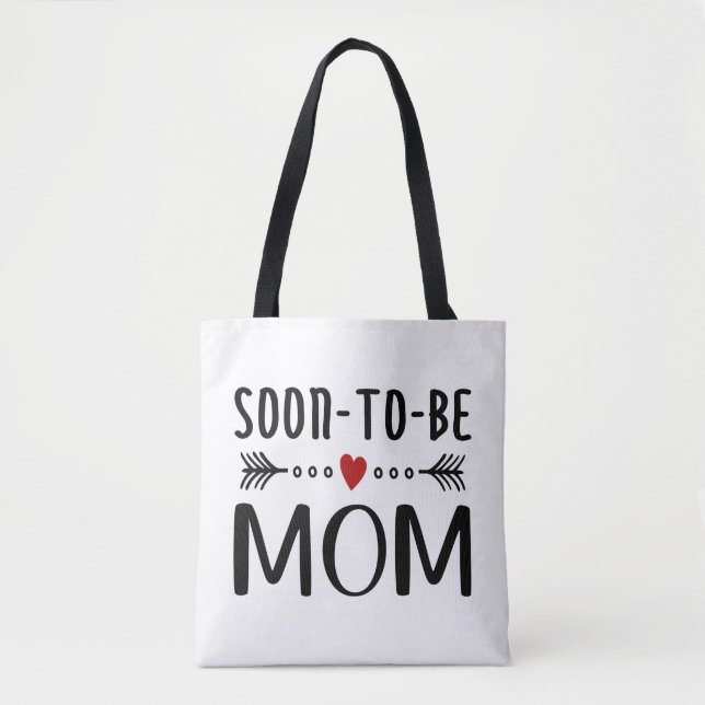 Sencillo día de la madre| Bolsa Tote (Anverso)