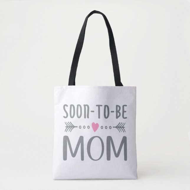 Sencillo día de la madre| Bolsa Tote (Anverso)
