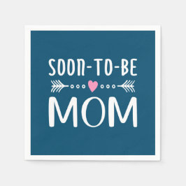 Sencillo Día de la Madre | Servilleta de papel