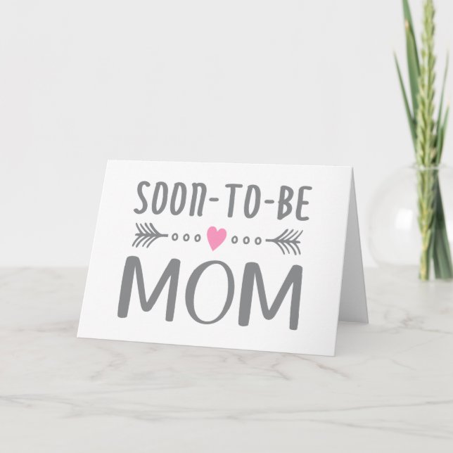 Sencillo Día de la Madre | Tarjeta mediana (Anverso)