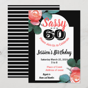 Sencillo en invitaciones de fiesta de cumpleaños a