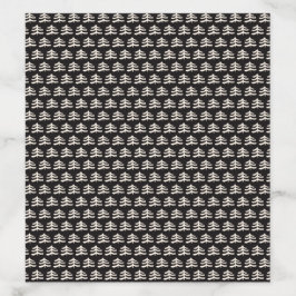 Sencillo Evergreen Moderno Negro