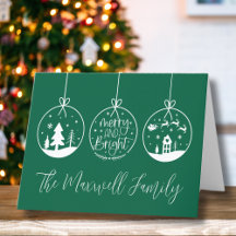 Sencillo Moderno Alegre y Brillante Navidad
