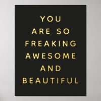 Sencillo negro, son impresionantes impresiones de 