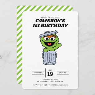 Sencillo Oscar a la Grouch Primera Invitación de C