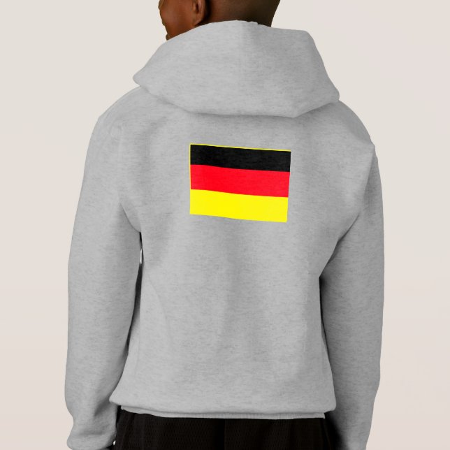 Sencillo recuerdo de bandera de Alemania moderna,  (Reverso)