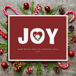 Sencillo y elegante Navidad de Santa 