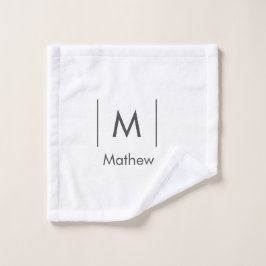 Sencillo y elegante nombre de las líneas de hombre