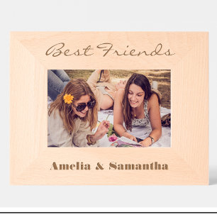 Sencillos Mejores Amigos Personalizado Marcos de i