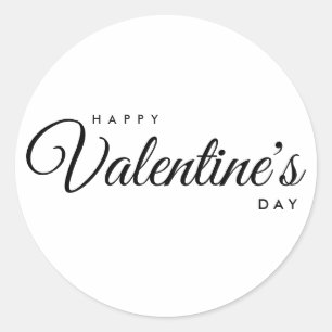 Sencillos Sellos para sobres felices del Día de Sa