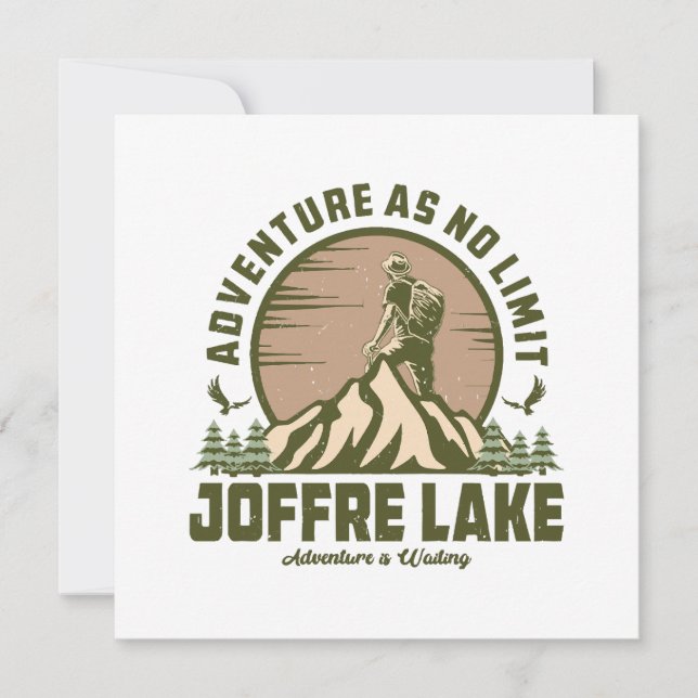 Senderismo Retro Joffre Lake (Anverso)