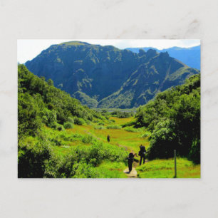 Senderismo Thórsmörk, postal islandesa