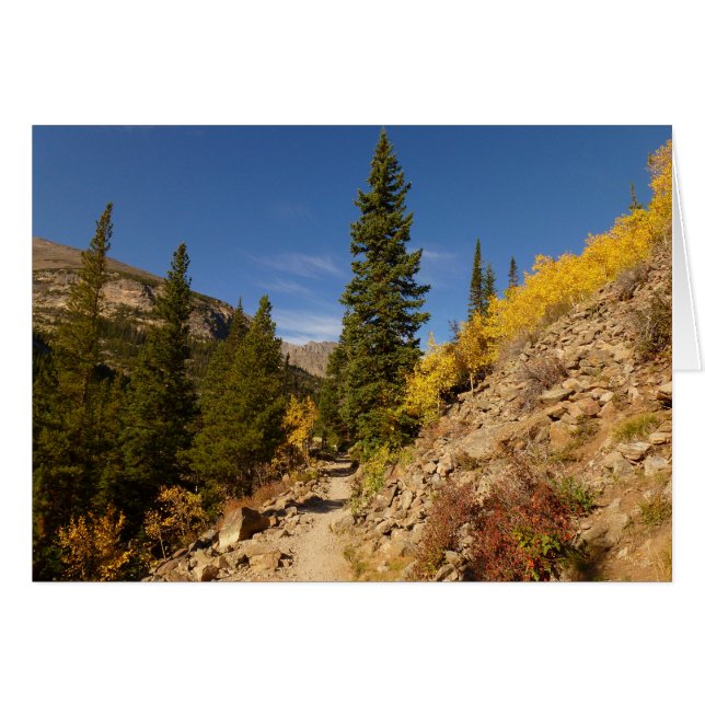 Sendero desde el Loch en las Montañas Rocosas (Anverso (Horizontal))