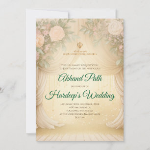 Sendero Sahib Paath Digital Akhand e invitación a 