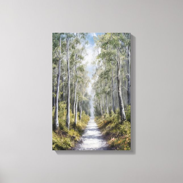 Sendero Serene Forest - Arte Natural Tranquilo (Anverso)