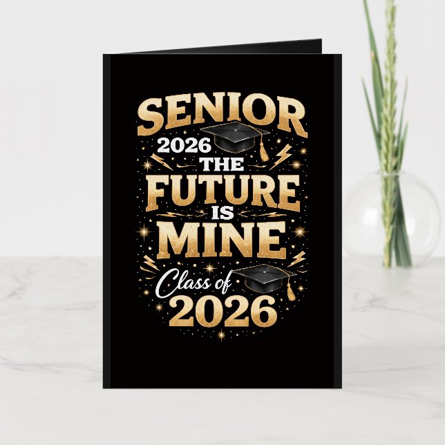 Senior 2026 – The Future is Mine (Anverso)